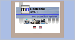Desktop Screenshot of mn-electronic.de